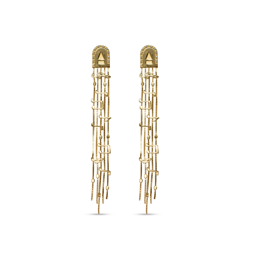 Preorder | PRELUDE Musica Gold Earrings