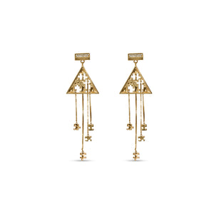 BALANCE Gold Puzzle Earrings