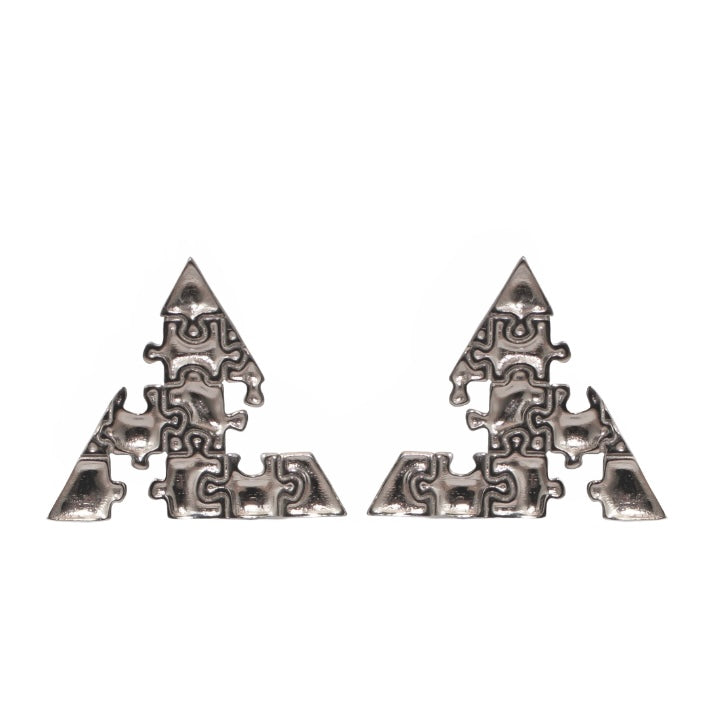 Preorder | TRIBUS Puzzle 9k Gold Earrings / Preorder