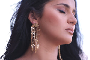 Preorder | CASCADE Musica Gold Earrings