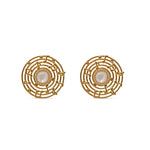 THE SOLARIA Musica Gold Earrings