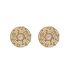 THE SOLARIA Musica Gold Earrings